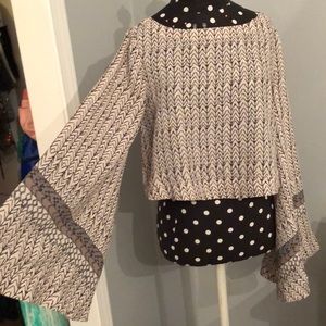 Free People Bell Sleeve Top